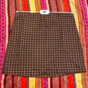 Brand New with tag - H&M plaid women’s skirt